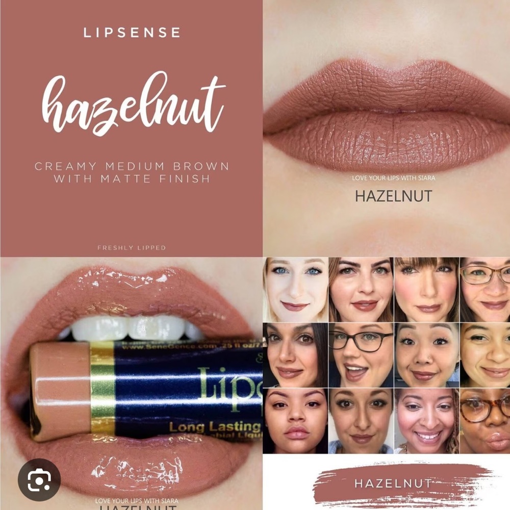 NEW Lipsense hazelnut